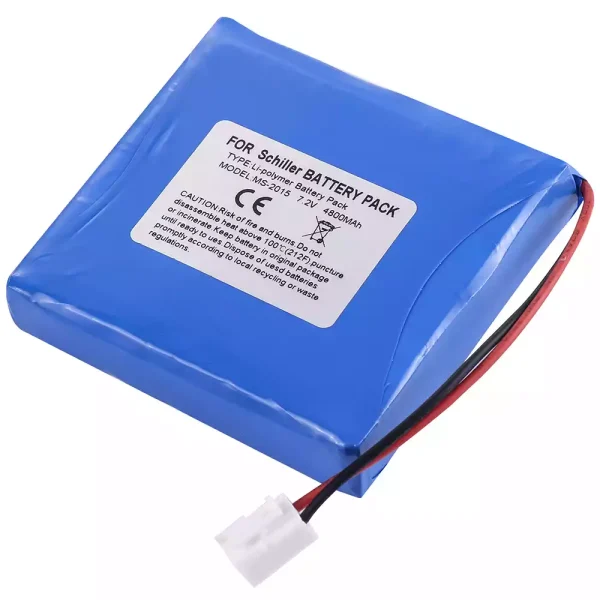 Batteri til Schiller CardioVit AT102+ MS-2007 MS-2010 MS-2015 - Billede 4