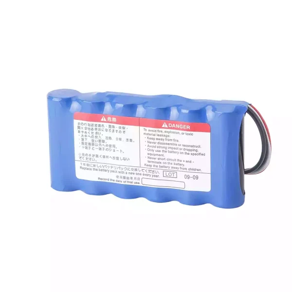 Batteri til YS-085P6,NIHON KOHDEN OLV-2700 OLV-2700 K OLG-2800 - Billede 3