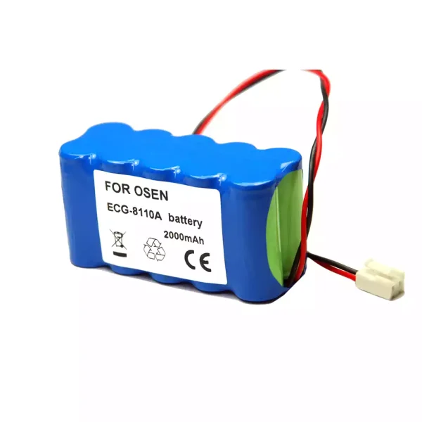 Batteri til OSEN ECG-8110 ECG-8110A ECG-8130A - Billede 2