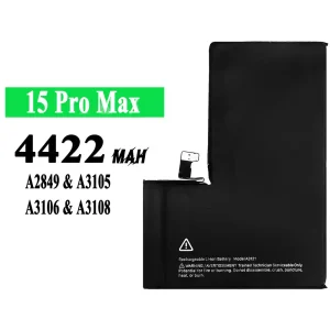 Batteri A3121 til iPhone 15 pro max