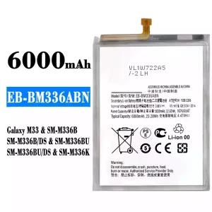 Batteri EB-BM336ABN til Samsung Galaxy M33