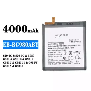 Batteri EB-BG980ABY til Samsung S20 4G/S20 5G
