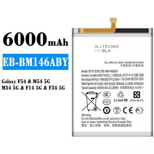 Batteri EB-BM146ABY til Samsung Galaxy F54/M54 5G/M34 5G/F14 5G/F34 5G