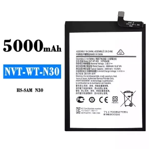 Batteri NVT-WT-N30 til Samsung HS-SAM,N30