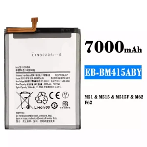 Batteri EB-BM415ABY til Samsung M51,M62,F62
