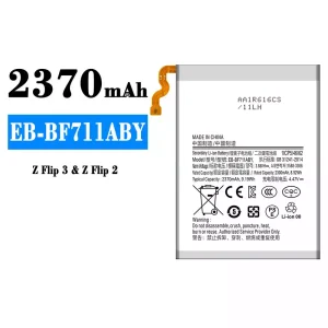 Batteri EB-BF711ABY til Samsung Z Flip 3,Z Flip 2