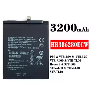 Batteri HB386280ECW til HUAWEI P10