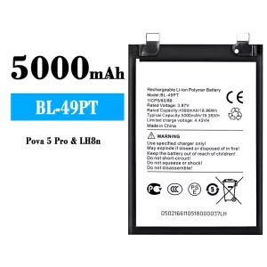 Batteri BL-49PT til Tecno Pova 5 Pro