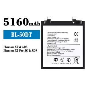 Batteri BL-50DT til Tecno Phantom X2 / Phantom X2 Pro 5G
