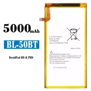 Batteri BL-50BT til Tecno D8 8D / P8D / Droidpad 8D