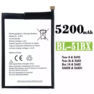 Batteri BL-51BX til Infinix Note 8 / Note 8i / Hot 10