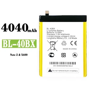 Batteri BL-40BX til Infinix Note 2