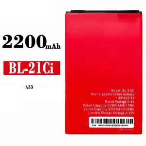Batteri BL-21Ci til ITEL A33