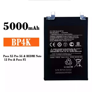 Batteri BP4K til Xiaomi Poco X5 Pro 5G / REDMI Note 12 Pro / Poco F5