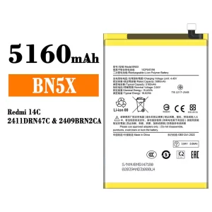 Batteri BN5X til Xiaomi Redmi 14C