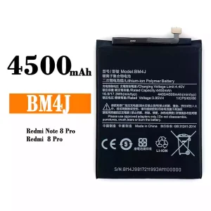 Batteri BM4J til Xiaomi Redmi Note 8 Pro / Redmi 8 Pro