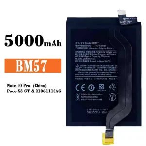 Batteri BM57 til Xiaomi Note 10 Pro / Poco X3 GT
