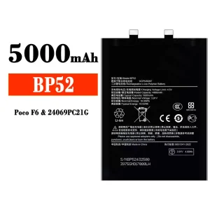 Batteri BP52 til Xiaomi Poco F6