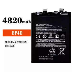 Batteri BP4D til Xiaomi Mi 13 Pro