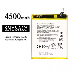 Batteri SNYSAC5 til Sony xperia X1iii X5iii X10iii