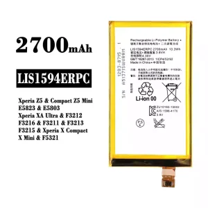 Batteri LIS1594ERPC til Sony Xperia Z5 / Compact Z5 Mini / Xperia XA Ultra / Xperia X Compact X Mini