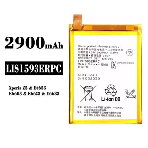 Batteri LIS1593ERPC til Sony Xperia Z5 / E6653 / E6603 / E6633 / E6683