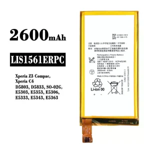 Batteri LIS1561ERPC til Sony Xperia Z3 Compact / Xperia C4