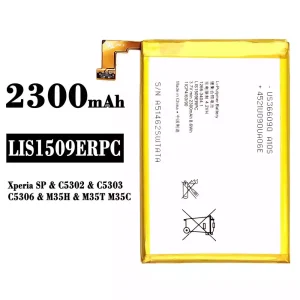 Batteri LIS1509ERPC til Sony Xperia SP / C5302 / C5303 / C5306 / M35H / M35T / M35C