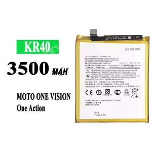 Batteri KR40 til Motorola One Vision / P50 / One Action