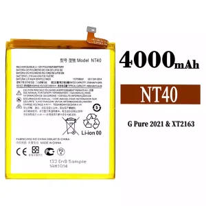 Batteri NT40 til Motorola G Pure 2021 / E20 / K14