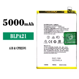 Batteri BLPA21 til OPPO A18