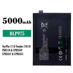 Batteri BLP975 til OnePlus 11 / Oneplus 11R 5G