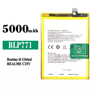Batteri BLP771 til OPPO Realme C25Y / Realme 6i