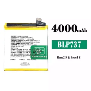 Batteri BLP737 til OPPO Reno2 F / Reno2 Z