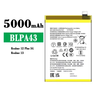 Batteri BLPA43 til OPPO Realme 12 Plus /Realme 13