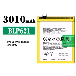 Batteri BLP621 til OPPO R9s/R9sk/R9sm