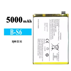 Batteri B-S6 til VIVO IQOO Z5 5G