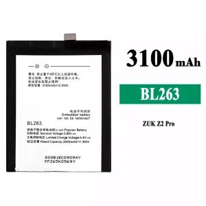 Batteri BL263 til Lenovo ZUK Z2 Pro