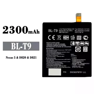 Batteri BL-T9 til LG Nexus 5