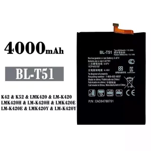 Batteri BL-T51 til LG K42 / K52