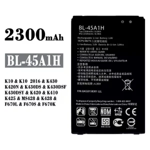 Batteri BL-45A1H til LG K10 2016