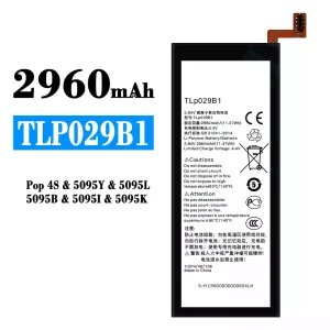Batteri TLP029B1 til Alcatel Pop 4S