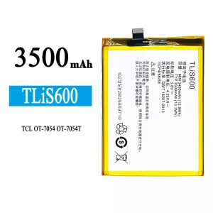 Batteri TLiS600 til Alcatel TCL OT-7054/OT-7054T
