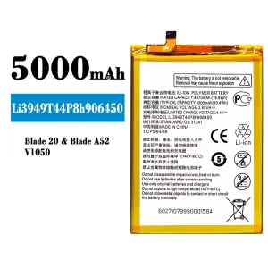 Batteri Li3949T44P8h906450 til ZTE Blade 20/Blade A52