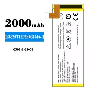 Batteri Li3820T43P6h903546-H til ZTE Q505/Q505T