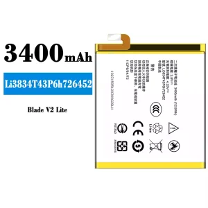 Batteri Li3834T43P6h726452 til ZTE Blade V2 Lite