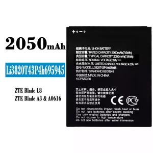 Batteri Li3820T43P4h695945 til ZTE Blade L8/A3