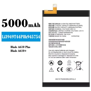Batteri Li3949T44P8h945754 til ZTE Blade A610+/A610 PLUS