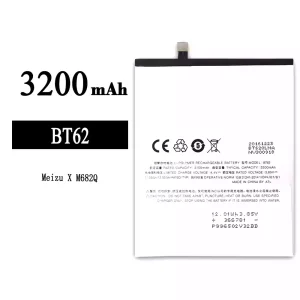 Batteri BT62 til Meizu X/M682Q
