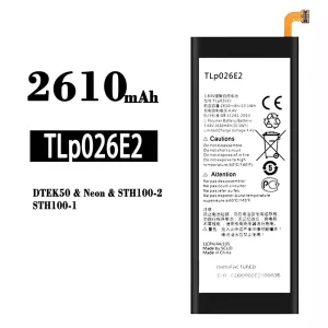 Batteri TLP026E2 til BlackBerry DTEK50/Neon
